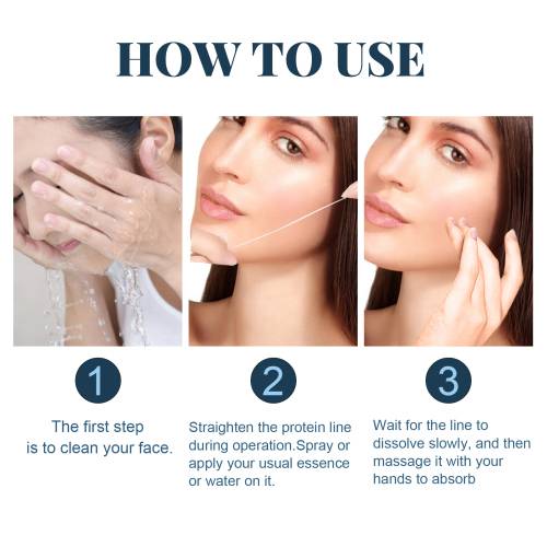 Collagen Silk Protein Threads
