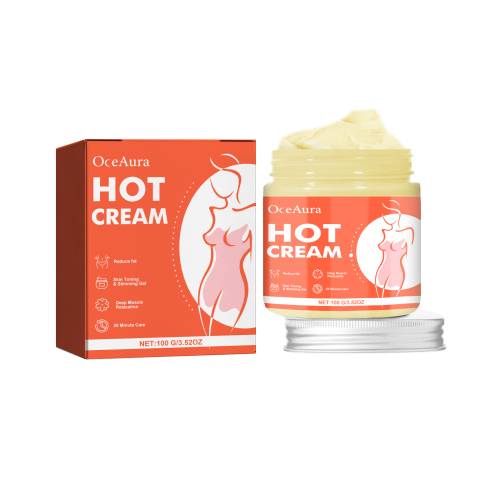 Warming Body Massage Cream with Ginger & Aloe Vera