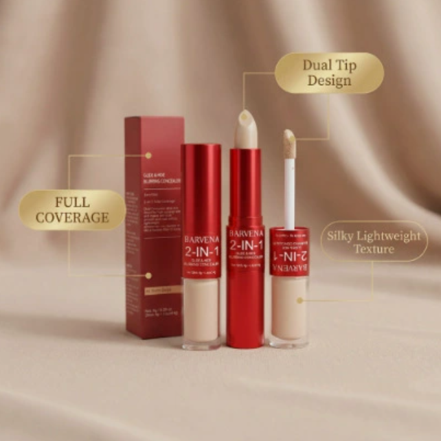 Lightweight Concealer, Natural Finish, Blendable Oil-Control Formula