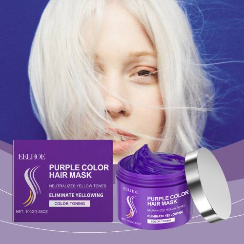 Keratin Purple Hair Mask for Blonde Hair