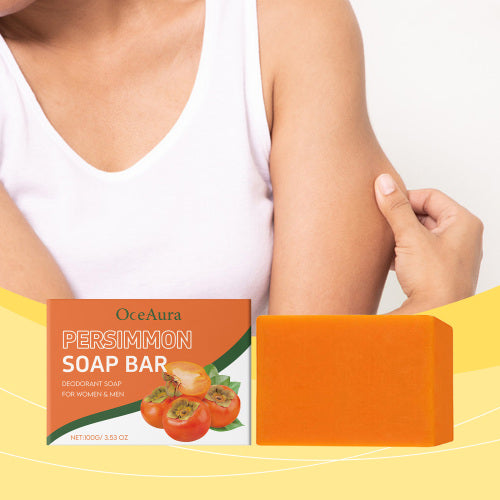 Persimmon Bath Soap with Olive & Coconut Oil