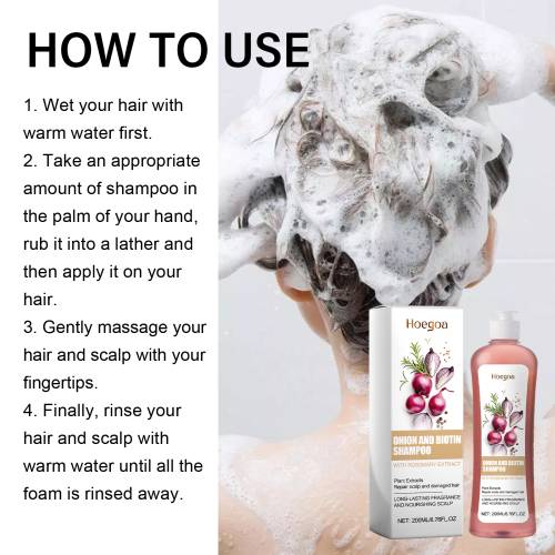 Onion & Biotin Scalp Shampoo, Silicone-Free