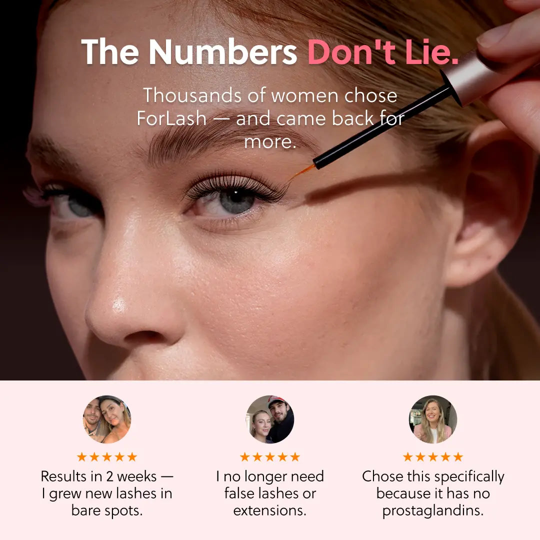 Eyelash Enhancing Serum with Powerful Peptides & Plant Botanicals