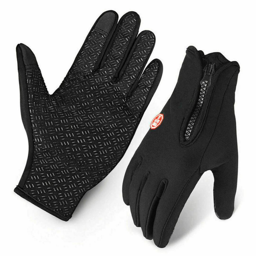 Pontelo Heated Gloves – Waterproof Insulated Winter Gloves with Touchscreen & Rechargeable Battery for Men & Women