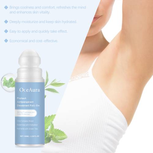 Roll-On Underarm Deodorant with Peppermint & Tea Tree