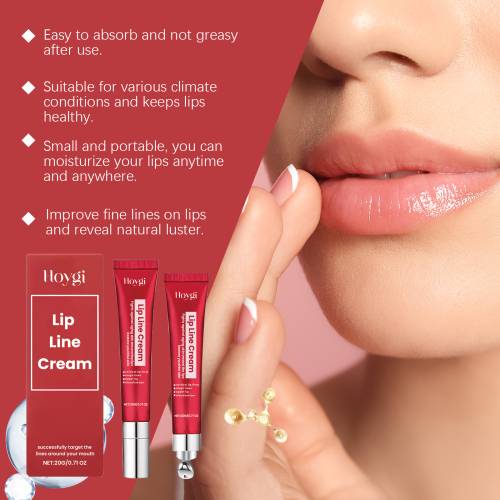 Lip Care Cream for Smooth Lips, with Shea Butter & Hyaluronic Acid