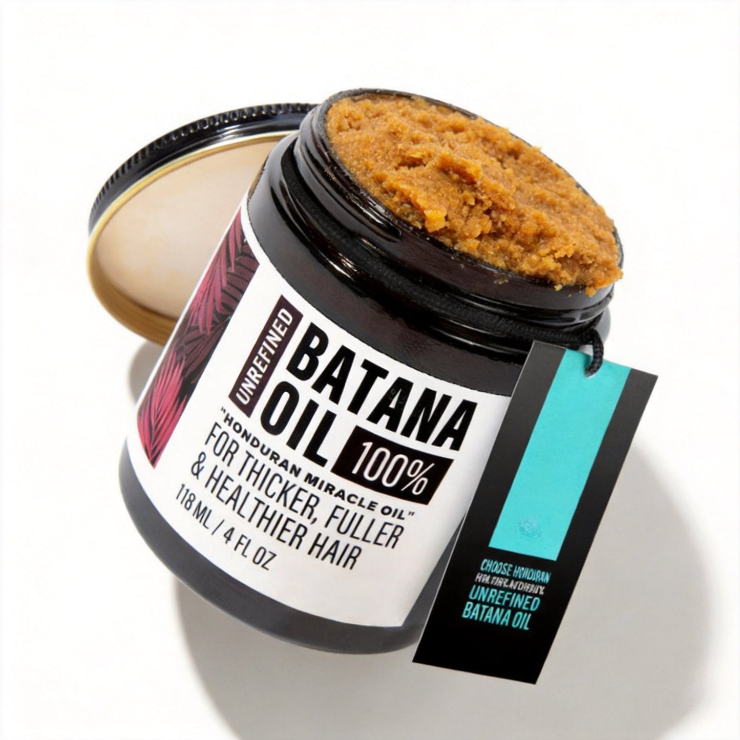 Batana Hair Oil – Ultimate Hydration, Strength & Protection for Healthy Hair | Omega Fatty Acids & Vitamin E