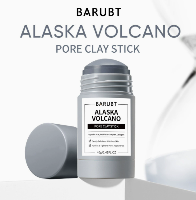 Volcanic Clay Mask Stick, Deep Cleansing Face Mask for Blackheads