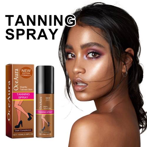 Bronzing Tanning Spray with Coconut Oil
