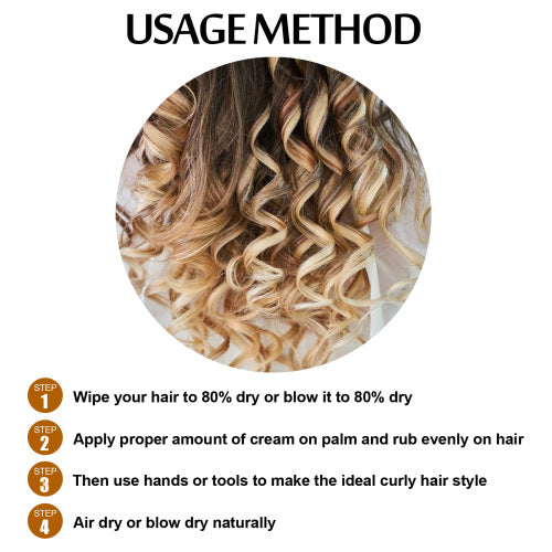 Curl Defining Styling Cream, Volumising