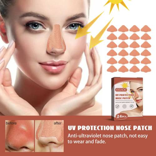 Breathable Nose Patches for Outdoor Activities, 24 Pcs