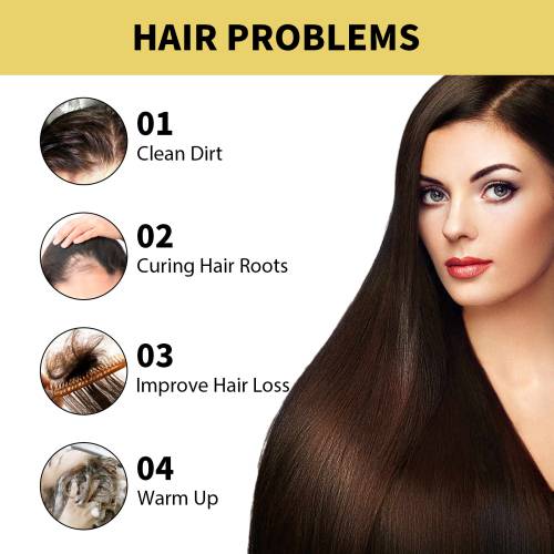 Ginger Shampoo for Fuller-Looking Hair