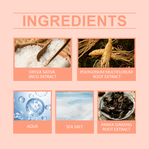 Sea Salt Texturising Spray with Rice & Ginseng