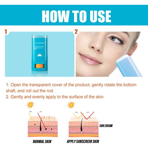 Moisturising Face Stick, Water-Resistant