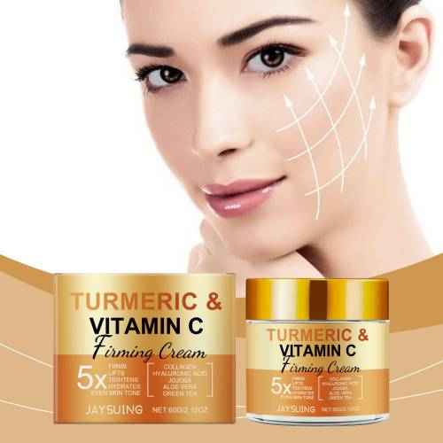 Turmeric Vitamin C Face Cream with Jojoba & Aloe