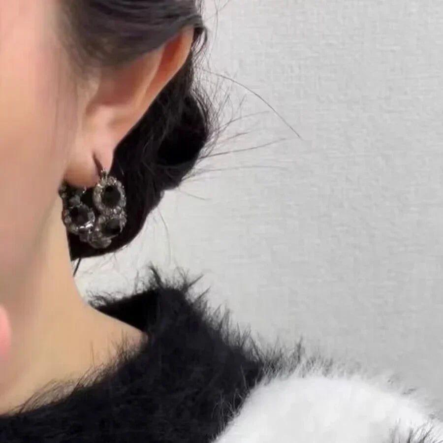 French Vintage Genuine Gold-Plated Earrings