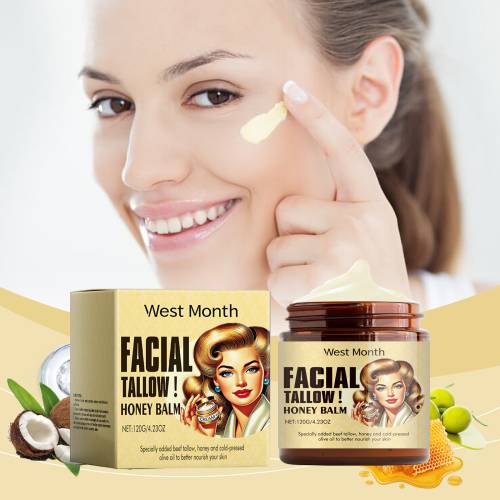 Beef Tallow Honey Moisturiser for Dry Skin