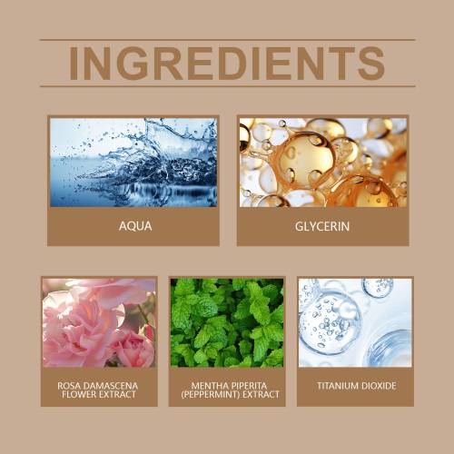 Moisturising Face Cream with Peppermint, Brightening Daily Cream