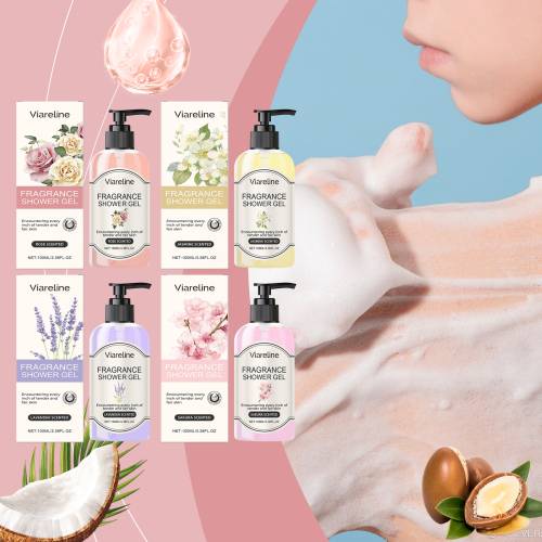 Lavender Scented Shower Gel for Women, Moisturising Body Wash