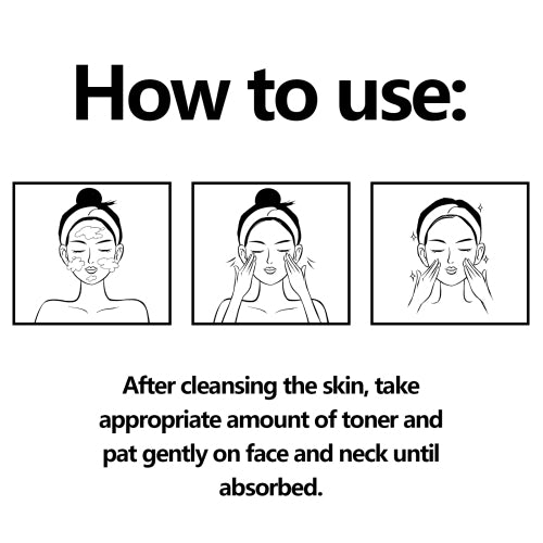 Ginseng Toner with Niacinamide, Non-Greasy