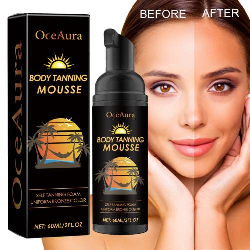Sunless Tanning Mousse with Vitamin C