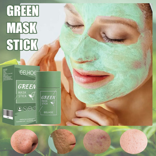 Green Tea Clay Mask Stick with Kaolin