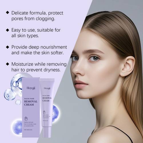 Facial Hair Removal Cream with Centella