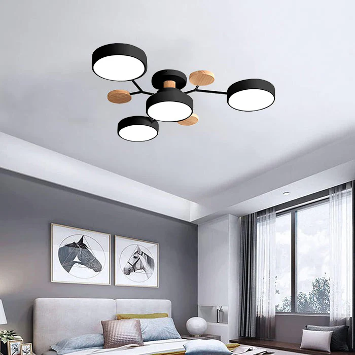 Flush Mount Ceiling Light Modern LED Room Illumination