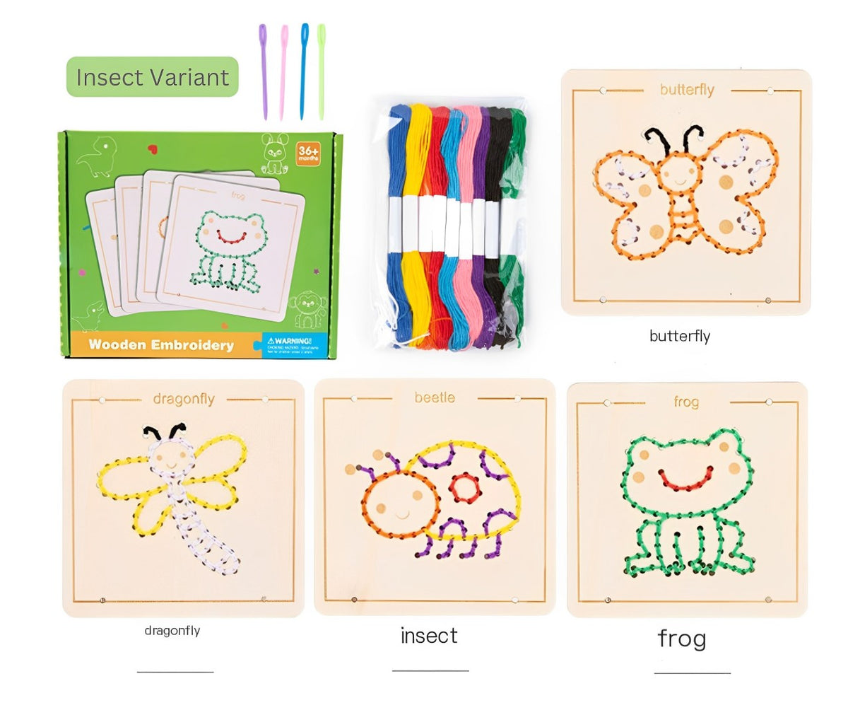 Montessori Threading Toy