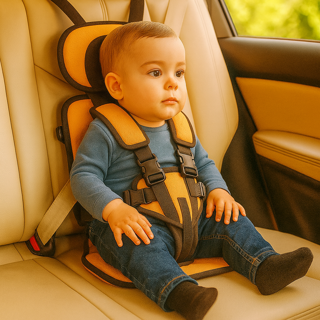 Travel Car Seat Toddler Portable Booster Foldable Child Car Seat Compact