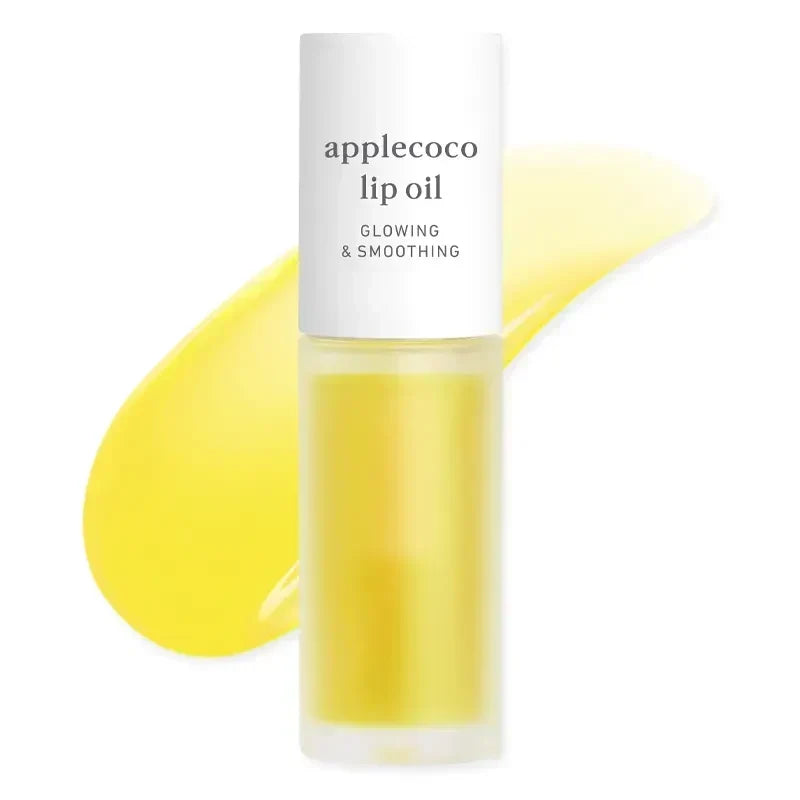 Korean Apple Lip Oil and Lip Stain, Glossy, Tinting, Long-Lasting