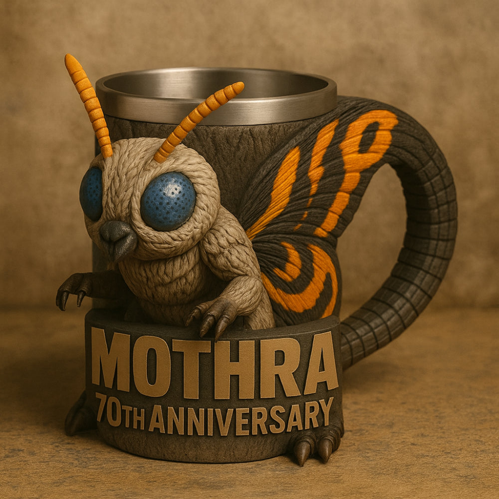 Novelty 3D Monster Coffee Mug with Sculpted Design
