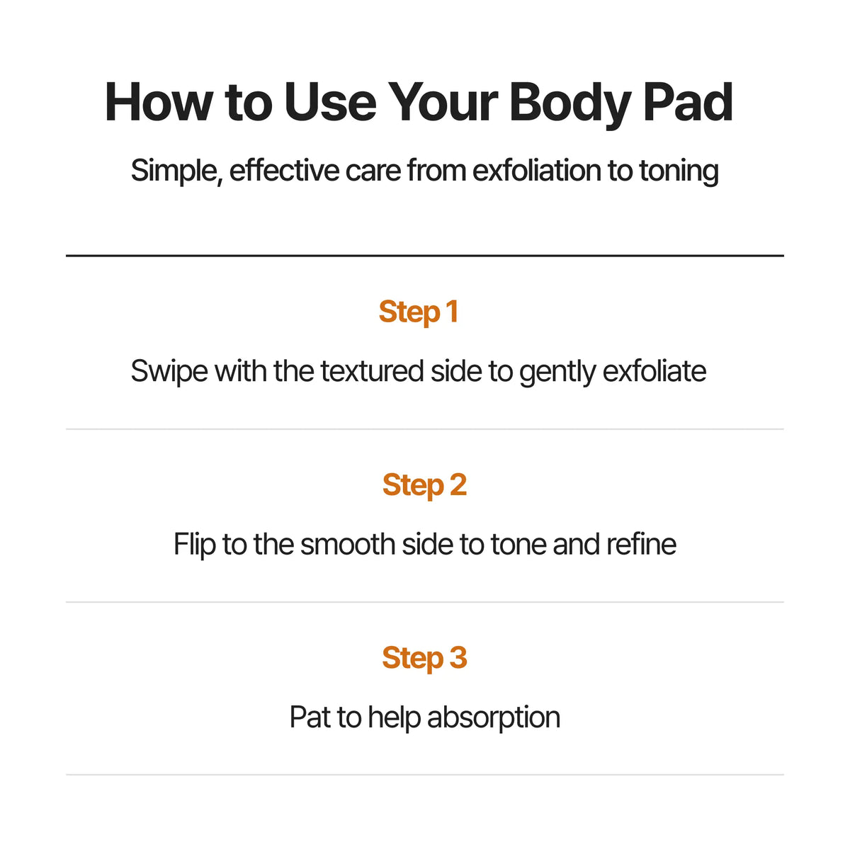TXA Body Clarifying Pad