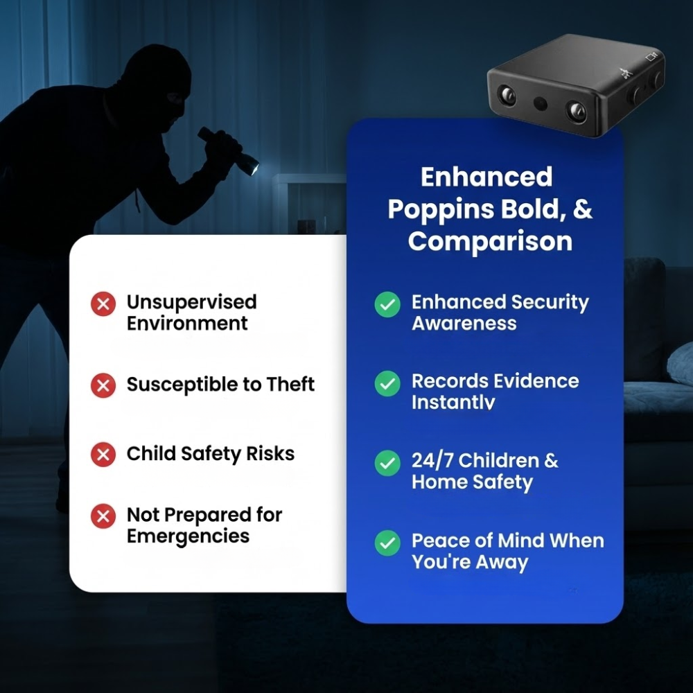 Mini HD Security Camera with Wi‑Fi