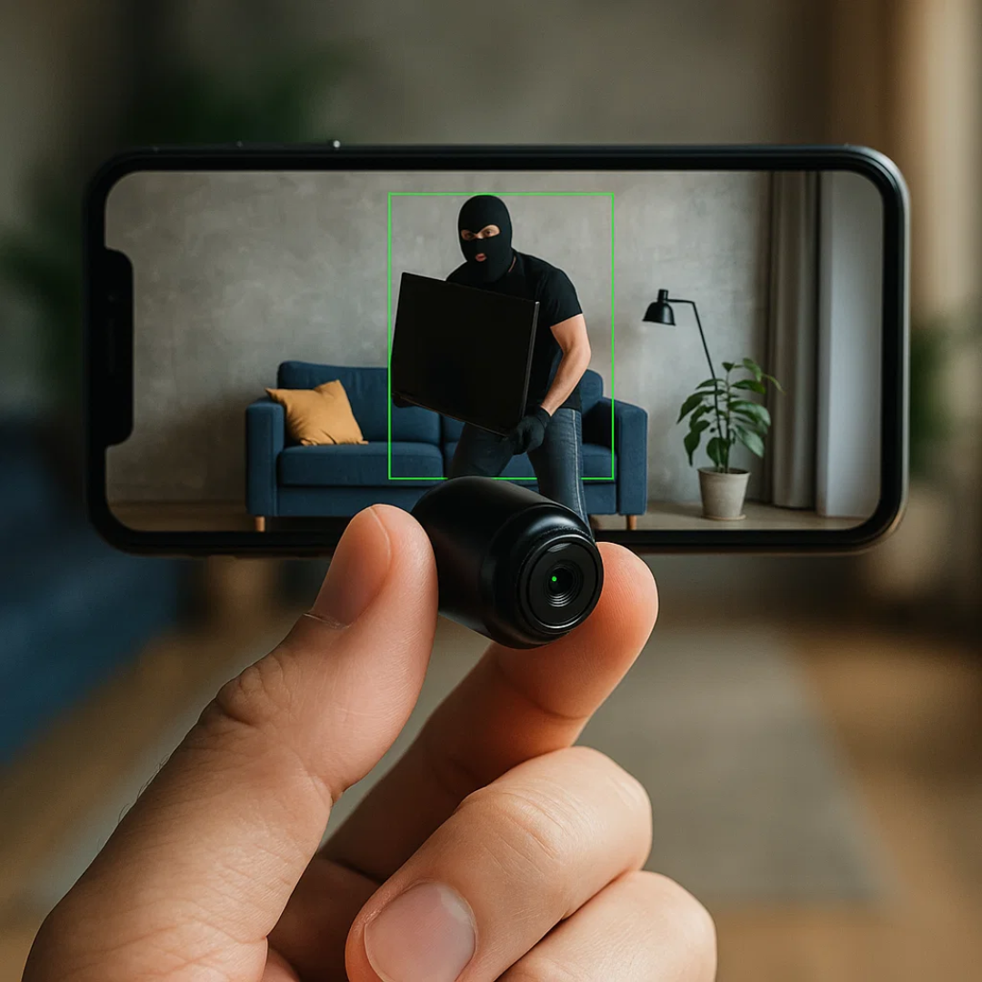 Compact WiFi Monitoring Camera with Motion Detection