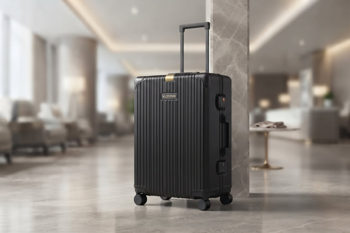Loopstep Front-Opening PC Aluminum Frame Trolley Suitcase