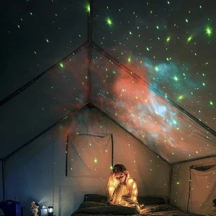 Astronaut Galaxy Star Projector with Remote and Timer