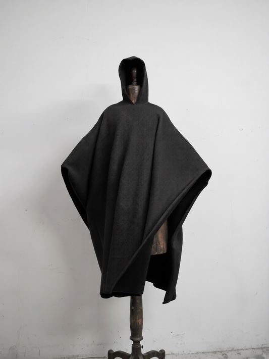 Weighted Cloak Hoodie – Sensory-Friendly Cotton Hoodie with Faux Fur Lining, Cozy Oversized Comfort