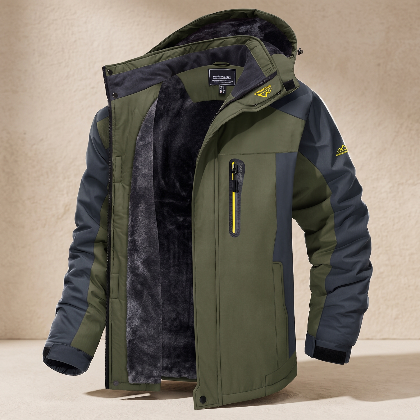 WINDBREAKER AND WATERPROOF WINTER JACKET