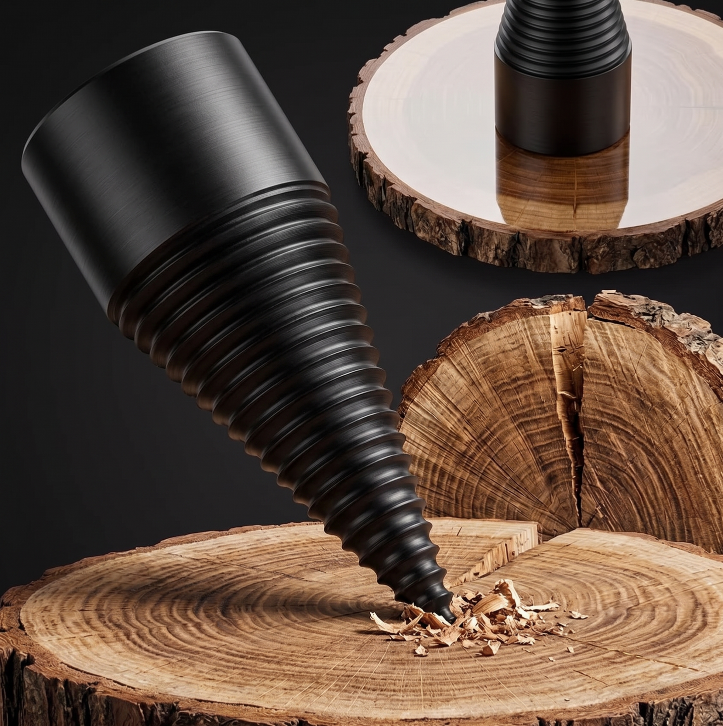 Heavy-Duty Firewood Drill Bit Set