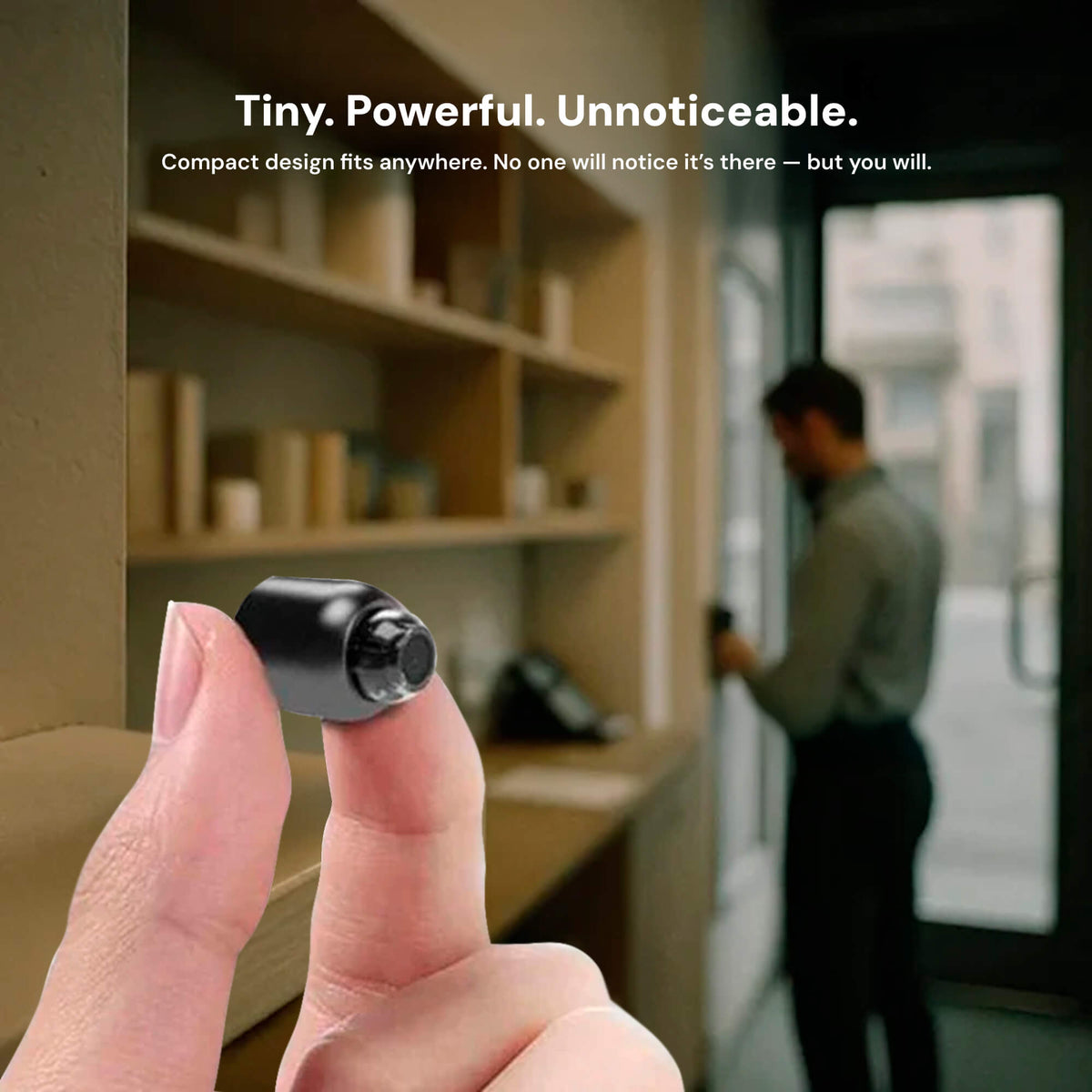 Compact WiFi Monitoring Camera with Motion Detection