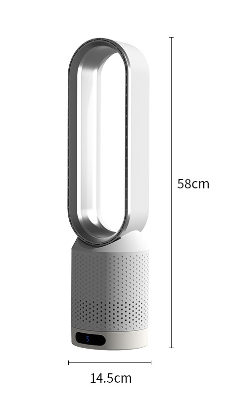 Indoor Air Purifier UV Ionisation with Multi-Speed Oscillation