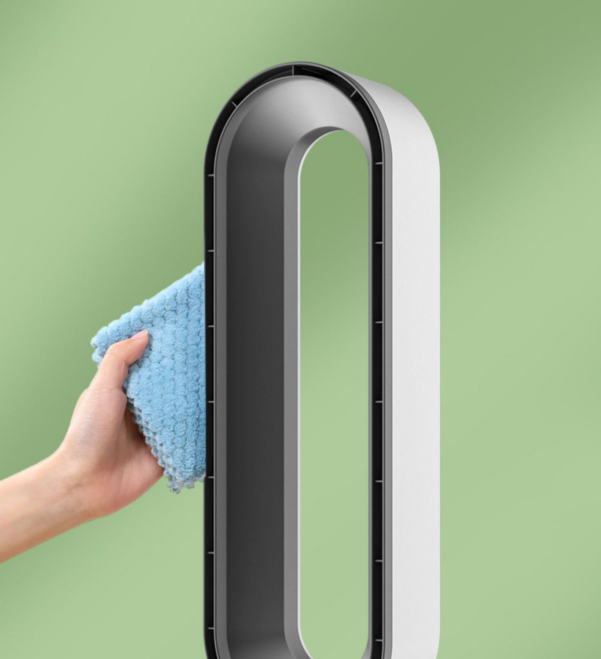 Indoor Air Purifier UV Ionisation with Multi-Speed Oscillation