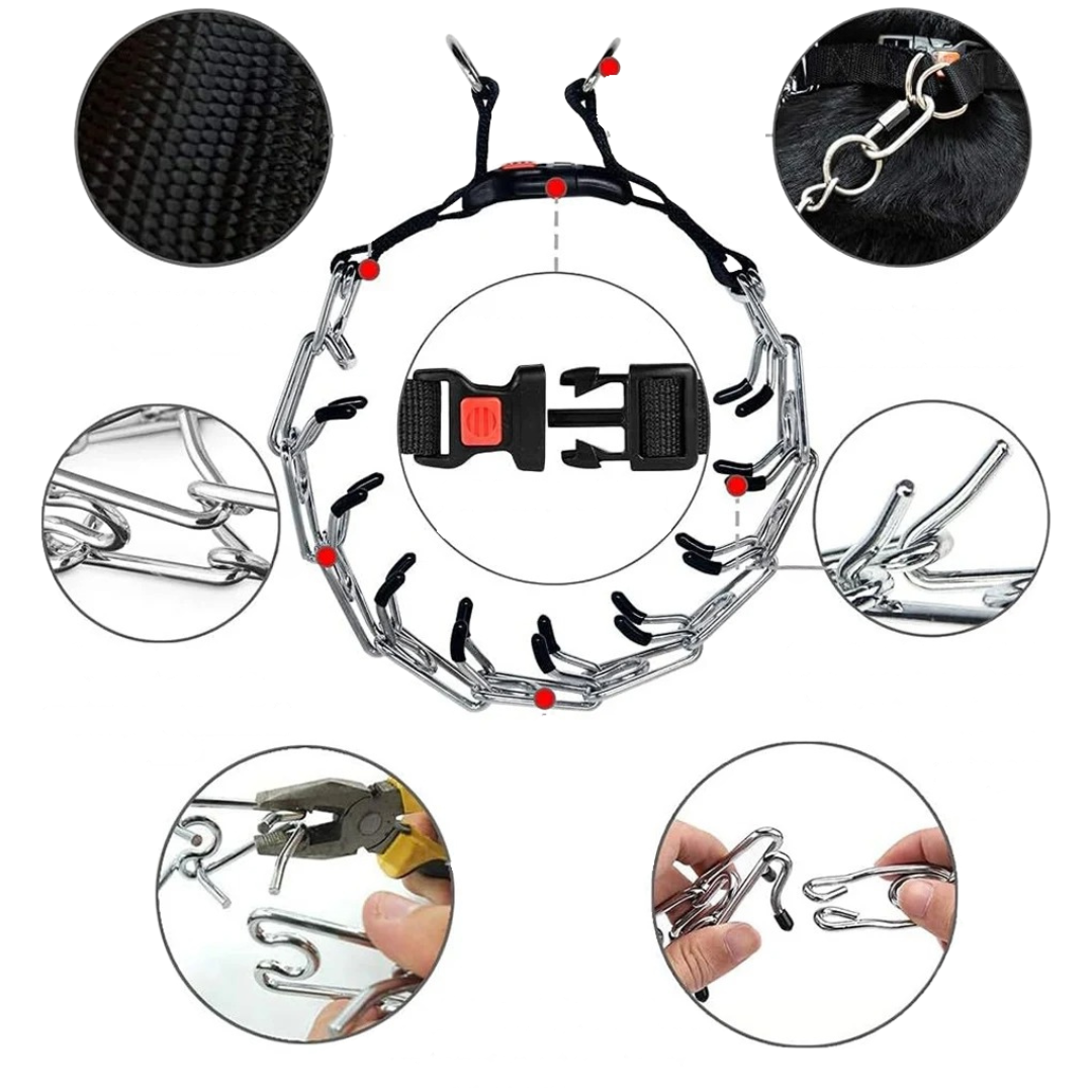 Dog Training Collar with Adjustable Fit for Daily Walks