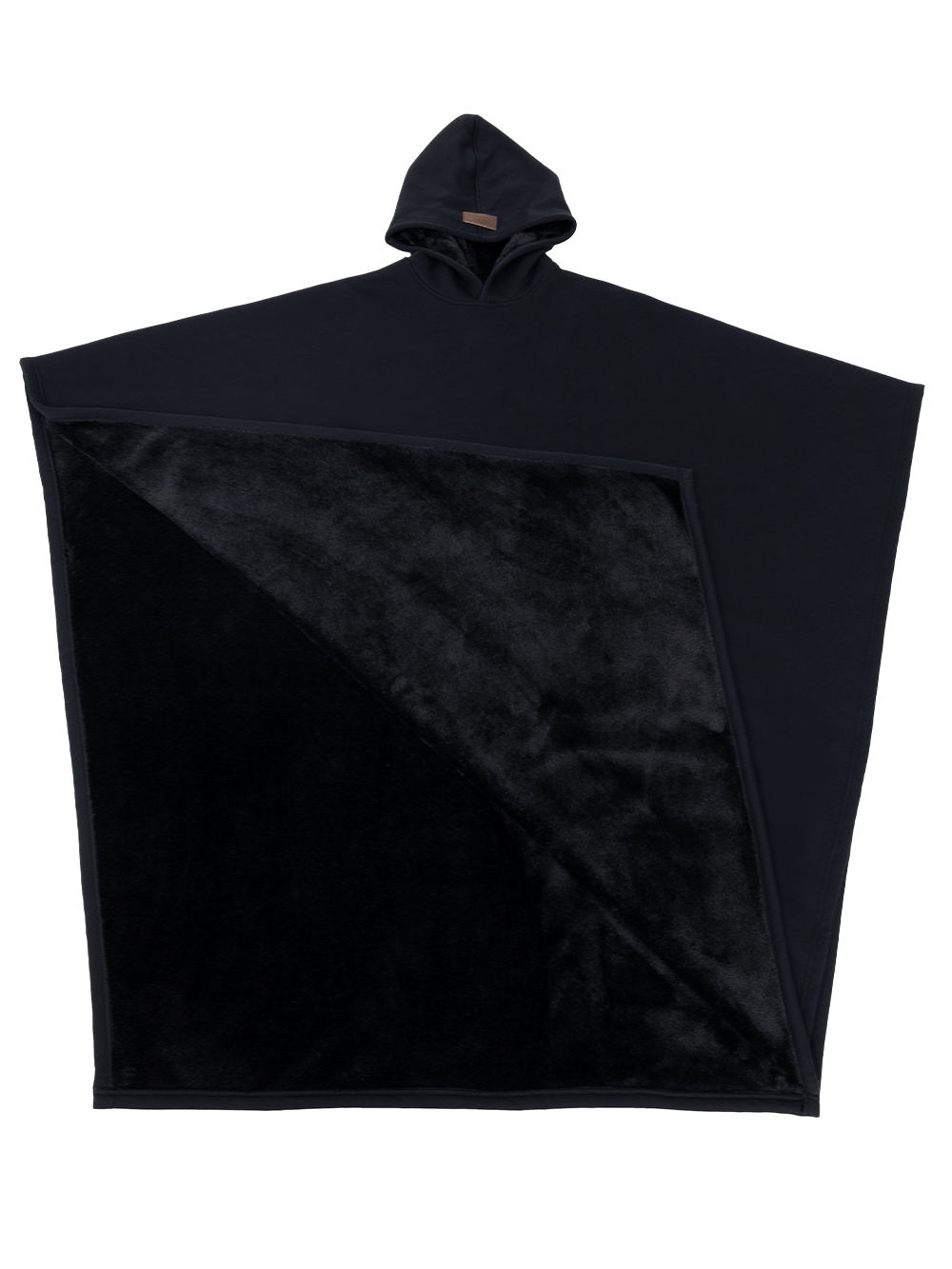 Weighted Cloak Hoodie – Sensory-Friendly Cotton Hoodie with Faux Fur Lining, Cozy Oversized Comfort