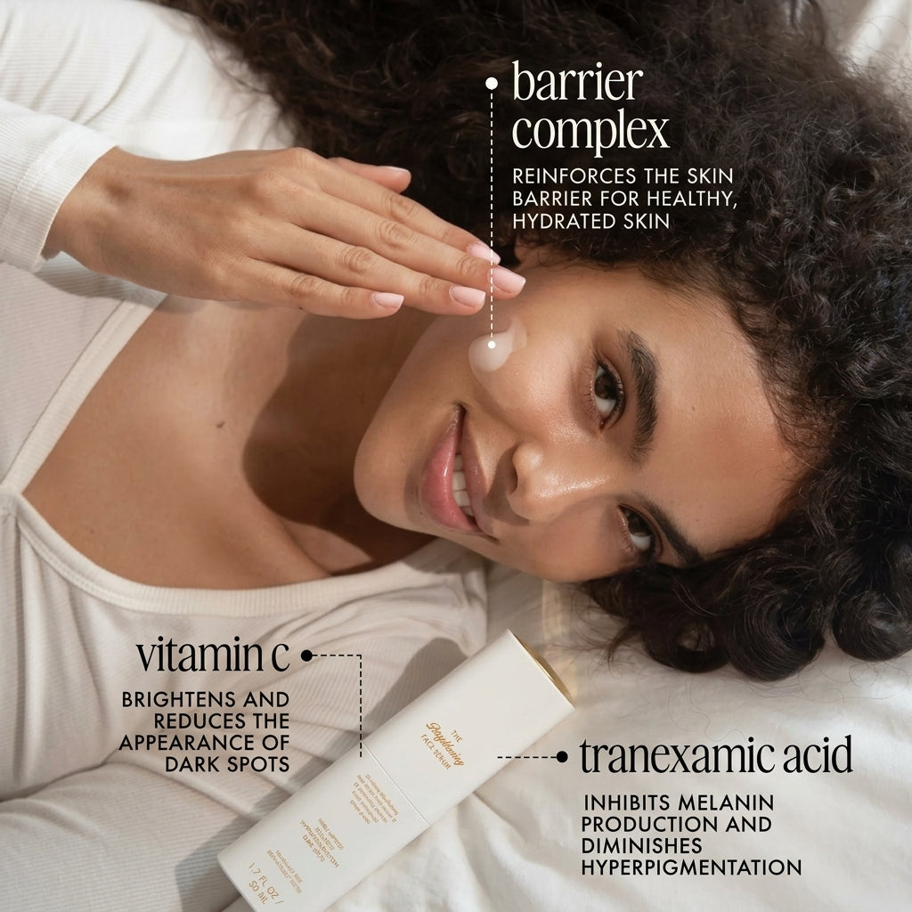 Brightening Face Serum with Vitamin C & Tranexamic Acid for Dark Spots