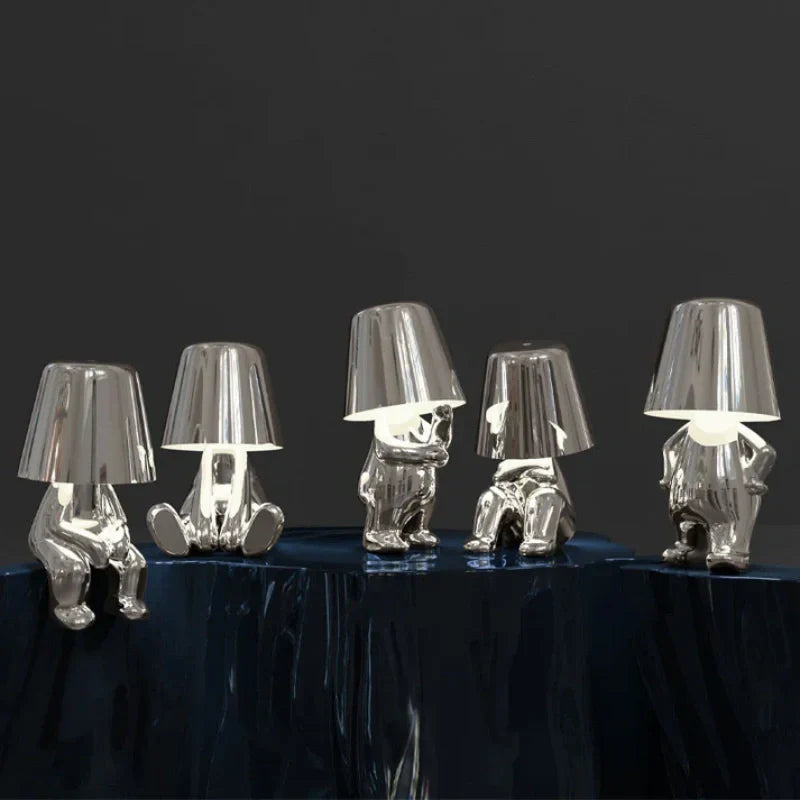 RayDudes Lamp Playful Rechargeable LED with Touch Dimming