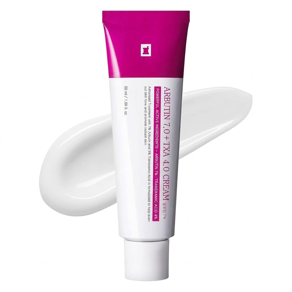 Arbutin 7% & Tranexamic Acid 4% Cream with Niacinamide for Dark Spots & Pigmentation