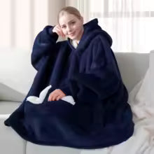 Blanket Hoodie – Oversized Fleece Sweatshirt Blanket