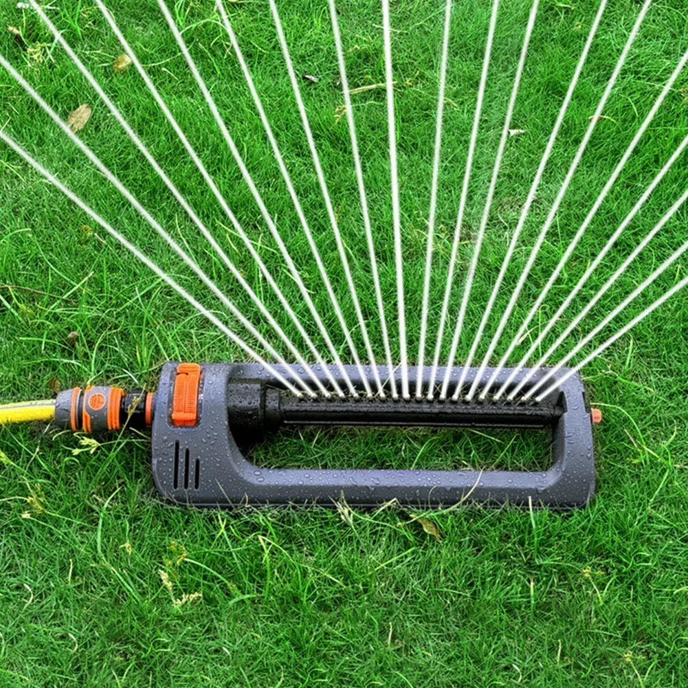 Avichic™ 19-Nozzle Oscillating Lawn Sprinkler – 4 Spray Modes, Swing Irrigation Sprayer for Large Yard & Garden Watering